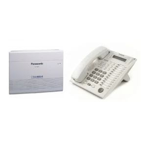 Мини АТС Panasonic KX-TES824RU в комплекте с системным телефоном Panasonic KX-T7730RU
