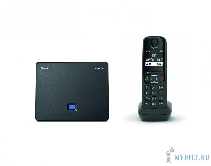 VOIP ТЕЛЕФОН GIGASET AS690IP black черный