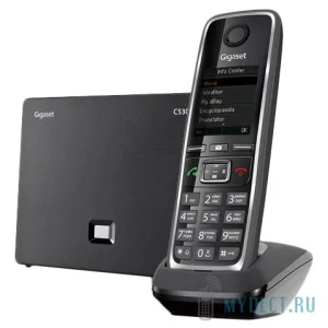 VoIP- радиотелефон Gigaset C530A IP black черный