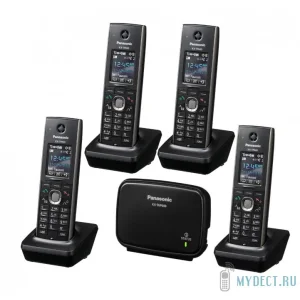 VOIP-телефон Panasonic KX-TGP600 Quattro (4 трубки в комплекте)