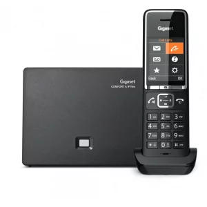 VoIP-радиотелефон Gigaset Comfort 550A ip FLEX black-chrome (S30852-H3031-S304)