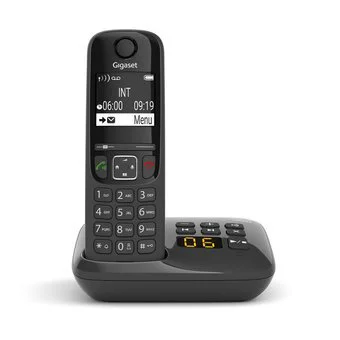 Радиотелефон с автоответчиком Gigaset AS690A (black) черный