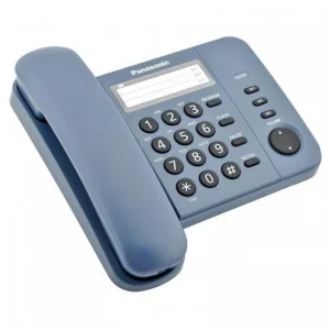 Проводной телефон Panasonic KX-TS2352RUC синий