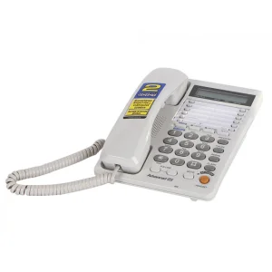 Проводной телефон на 2 линии Panasonic KX-TS2368RUW