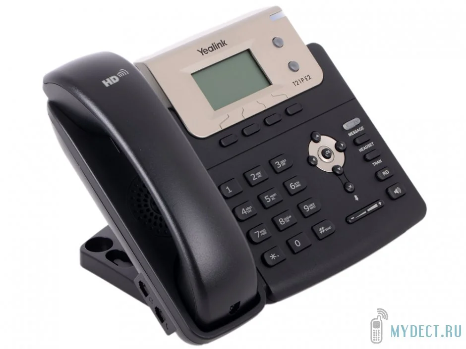 VoIP-телефон Yealink SIP-T21 E2 (блок питания в комплекте)