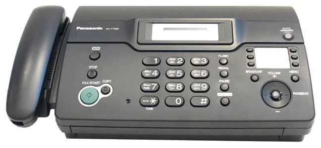 Факс на термобумаге Panasonic KX-FT934RU-B черный