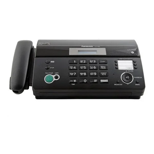Факс на термобумаге с автоответчиком Panasonic KX-FT938RU черный